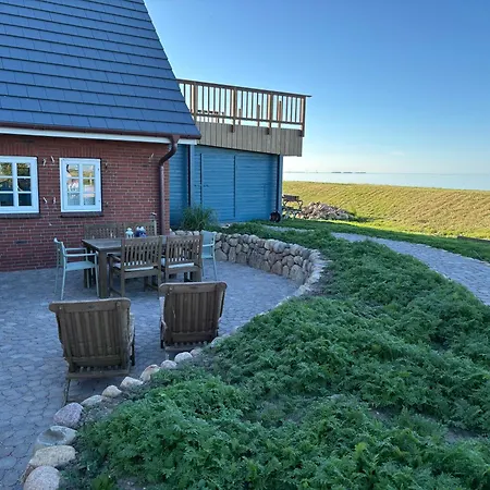 Kapitaenshaus Meerblick Lejlighed Langeneß